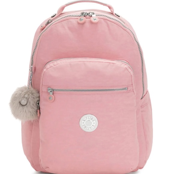Kipling Backpack ki5140 46Y Bridal Rose (13.75”x17.25”x8”) $124 main image 5